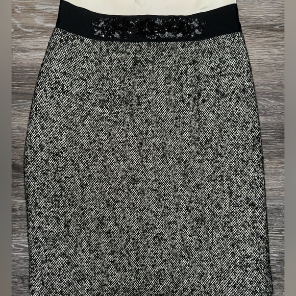 Kate Spade Tiera Cream & Black Silk & Tweed Dress - Size 0 - Picture 3 of 13